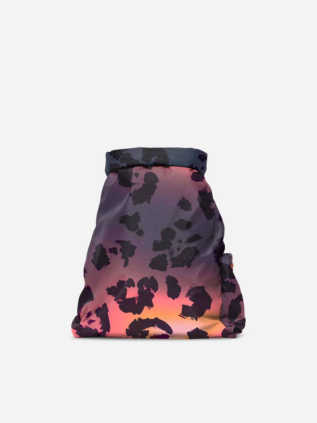 Tula Ligera con Cierre Enrollable Animal Morado