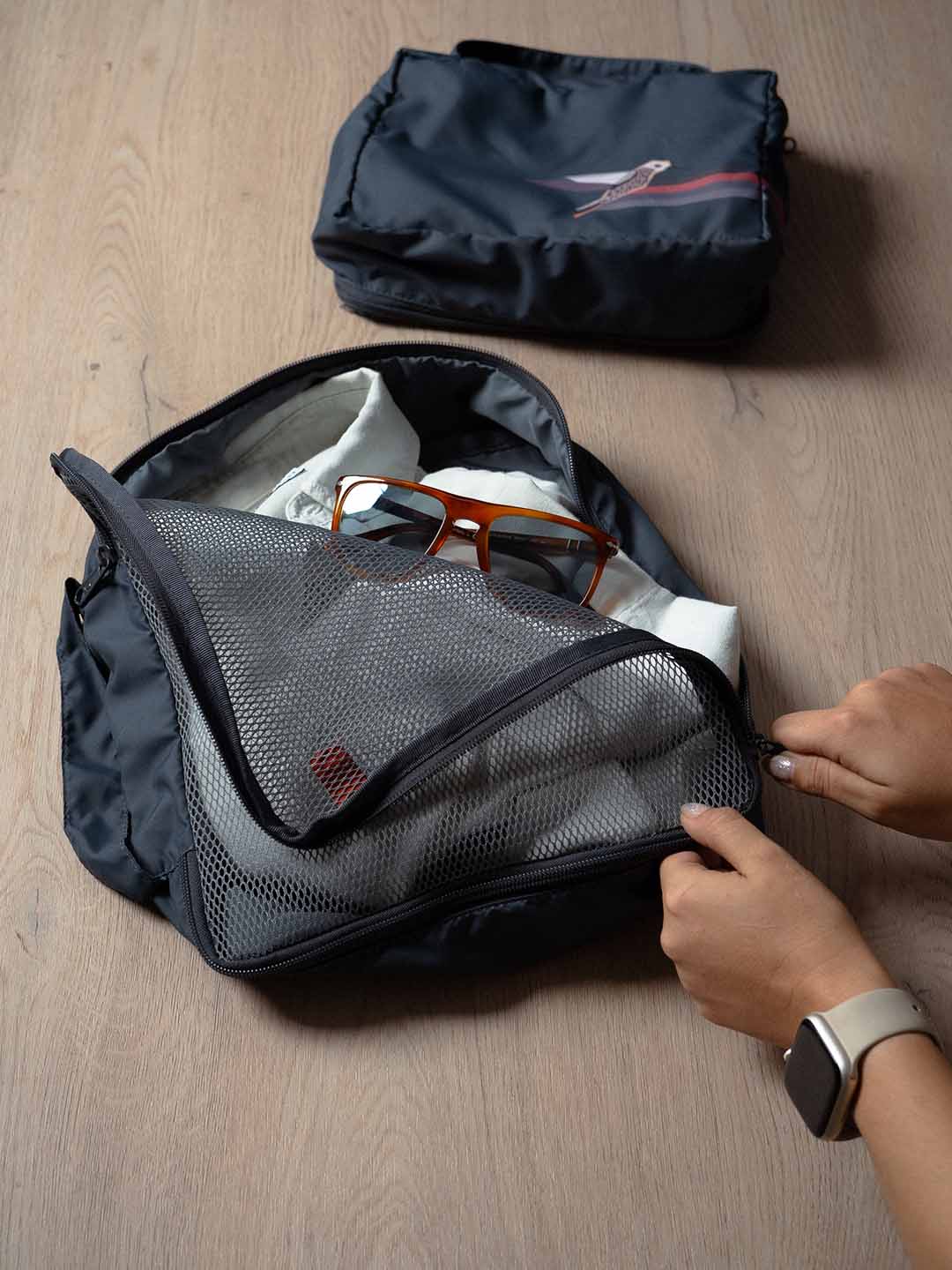 Set Organizador Ropa Clásico Morado