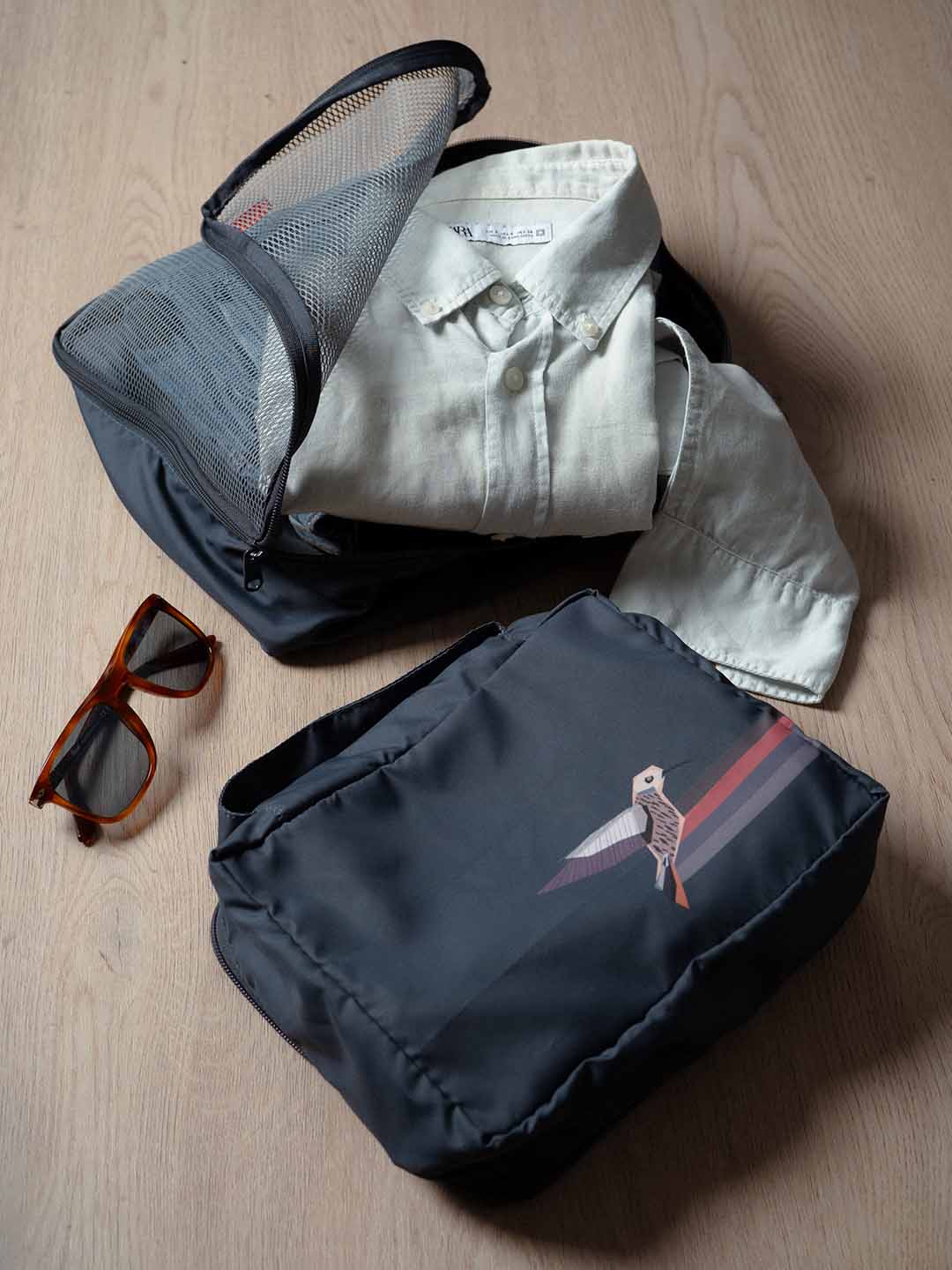 Set Organizador Ropa Clásico Morado